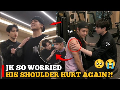 OMG!! Is Taehyung's Shoulder Injury Returning? Jungkook's Concerned Look Has Fans Worried 😳😱