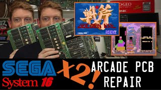 Double the decryption, double the fun! Let's fix Sega's Golden Axe and Flash Point!