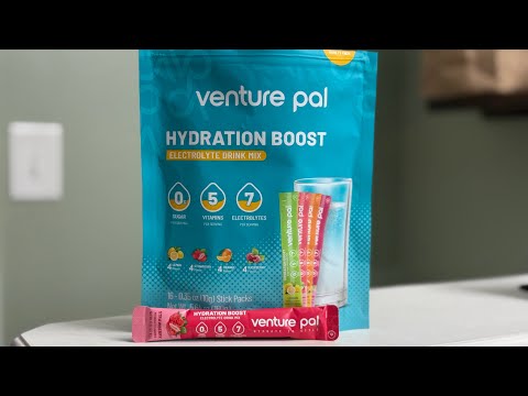 Venture Pal Sugar Free Electrolyte Powder Packets Taste Delicious