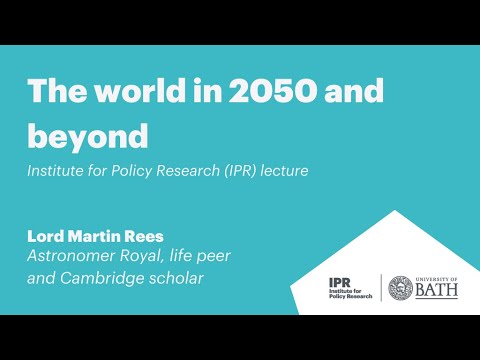 The world in 2050 and beyond