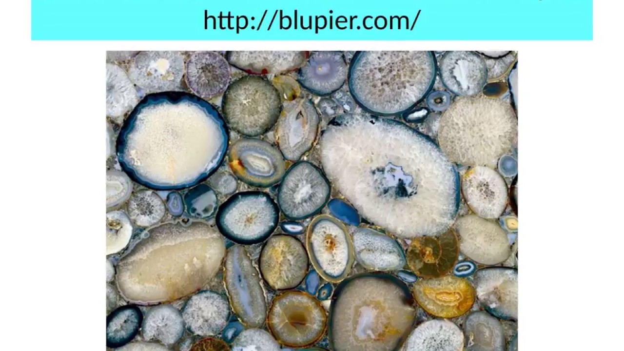 Semi Precious Stone Slabs Manufacturer Blupier