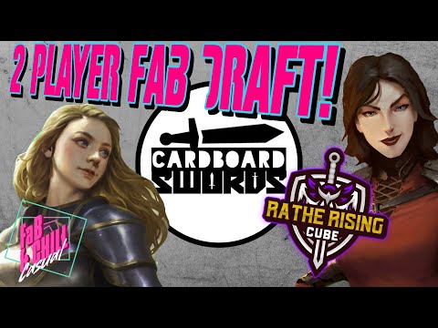 A 2 PLAYER DRAFT FORMAT THAT WORKS!? How to Grid Draft a FaB Cube - Dorinthea V Azalea