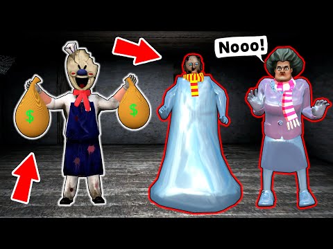 Wizard Ice Scream vs Granny vs Scary Teacher - funny horror animation parody (p.141)