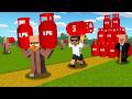 Stealing Gas Fuel to Survive in Minecraft..