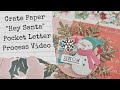 Hey Santa Christmas Pocket Letter Process Video