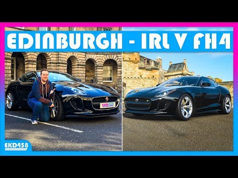 Edinburgh | Real Life v Forza Horizon 4 - Visiting 9 Historic Landmarks