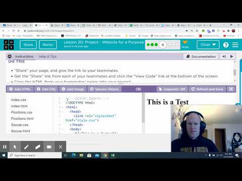Unit 2 Lesson 20: Project - Website for a Purpose