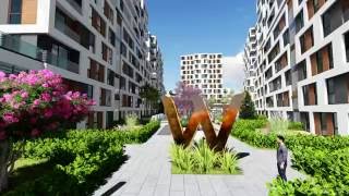 Modern Peyzaj - West Side İstanbul , Beylikdüzü (3 Boyutlu Peyzaj Proj