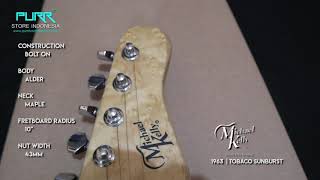 Video thumbnail for Michael Kelly 1963 Tobaco SunBurst by PURR STORE INDONESIA