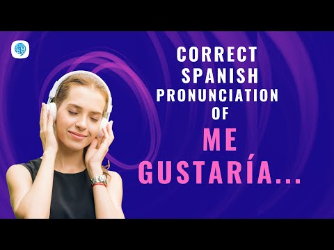How to pronounce'Invite and respond to invitations'(Me gustaría...)in Spanish?|Spanish Pronunciation