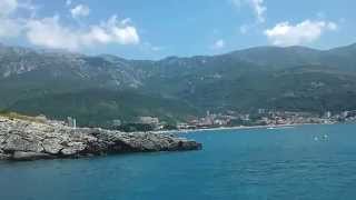 preview picture of video 'Budva beach'den Sveti Stefan'a yolculuk.'