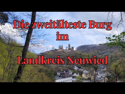 Die Isenburg (Stammburg) in Isenburg im Landkreis Neuwied (RLP)