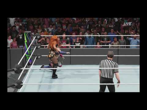 WWE 2K19 Asuka  Vs Becky Lynch