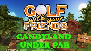 Golf With your Friends | Candyland Under Par | That Was A Rocky Road Achievement / Trophy Guide