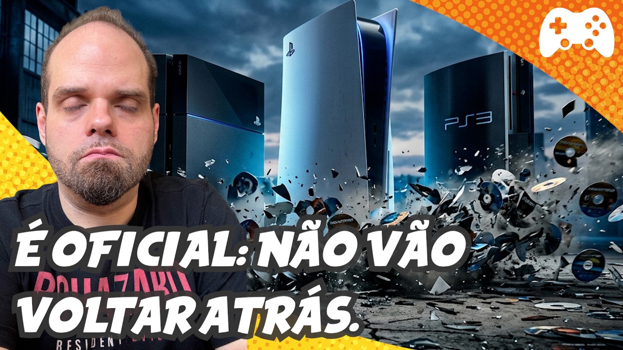 Sony ABRIU O BICO sobre o fim da mídia física e...acabou.