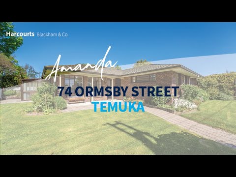 74 Ormsby Street North, Temuka, Canterbury, 3 bedrooms, 1浴, House