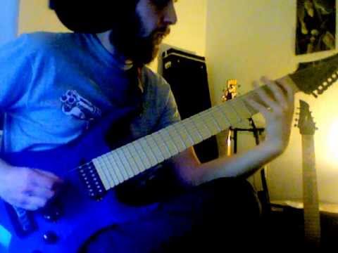 Volumes - The Columbian Faction (Guitar Cover. Agile Septor 827)