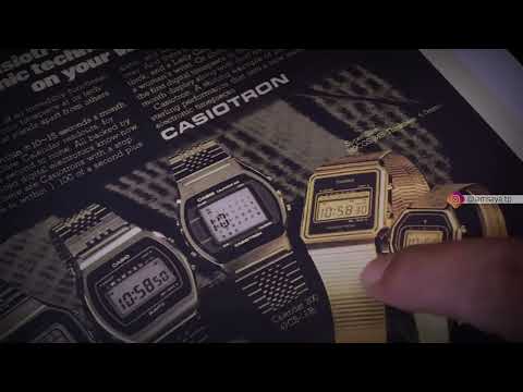 CASIOTRON FIRST DIGITAL WATCHES IN THE WORLD - CASIO VINTAGE