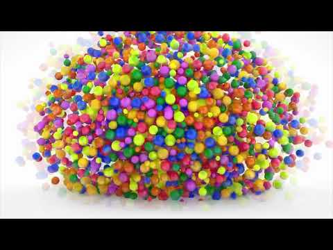 Learn Shapes With Color Balls |SEMICIRCLE| New Effects Sponsored By Klasky Csupo 2001 Effects