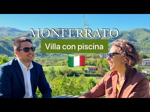 🗝️Villa con piscina in vendita🗝️A Spigno, Monferrato, Italia!🇮🇹130 mq Ti senti già a casa?#piemonte