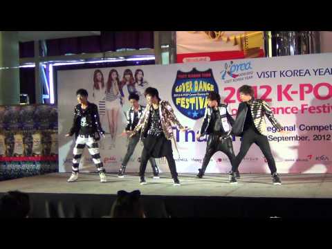 120908 The Most Wanted cover EXO-K @2012 K-POP Cover Dance Festival(Thailand)