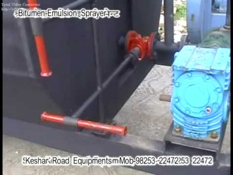Semi Automatic Bitumen Sprayer