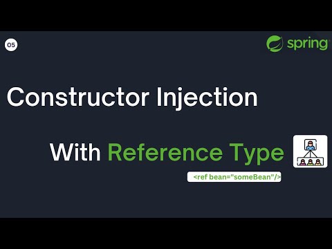 Constructor Injection With Reference Type Practical Code Examples Spring Tutorial