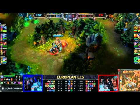 Fnatic vs Copenhagen Wolves LCS 2013 EU Spring W4D3 FULL GAME