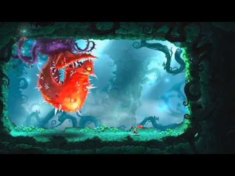 Rayman Legends Playthrough Part 77 - [Back To Origins] Jibberish Jungle - Poor Little Daisy 100%