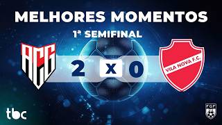 MELHORES MOMENTOS |  ATLÉTICO GOIANIENSE  X VILA NOVA | 22/02/2026