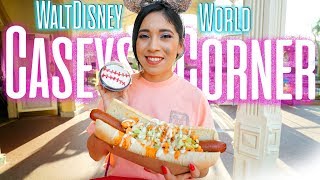 Casey's Corner Awesome Foot long Hot dogs! | Magic Kingdom | Walt Disney World