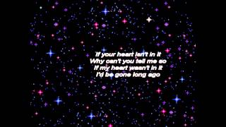 Atlantic Starr- If Your Heart Isn&#39;t In It Lyrics