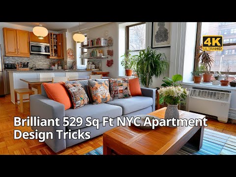 Brilliant Design Tricks That Maximize This 529 Sq Ft NYC Apartment