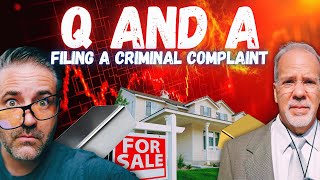 File a Criminal Complaint and End Property Tax