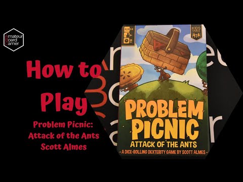 Problem Picnic - How to Play Series  | #LittleBoardgamer 