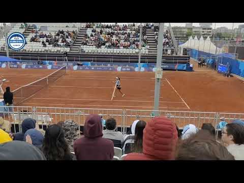 📼 #DeportesCDR: Lourdes Carlé vs Carolina Meligeni (set point), Juegos Panamericanos Santiago 2023