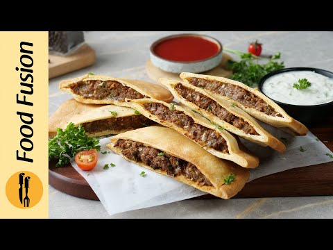 Egyptian Hawawshi (Crispy Meat Filled Bread Pockets) Food Fusion Recipe Version