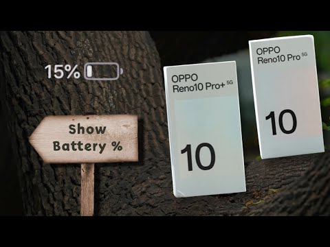 Oppo Reno 10 Pro Battery Percentage Settings | How to Change Battery Icon in Oppo Reno 10 Pro, Plus