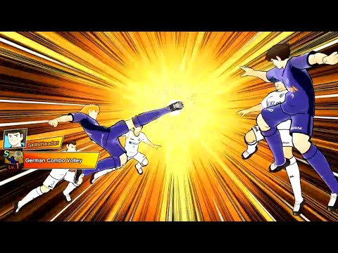 German Combo Volley (Manfred Margus) - Captain Tsubasa Dream Team Skill