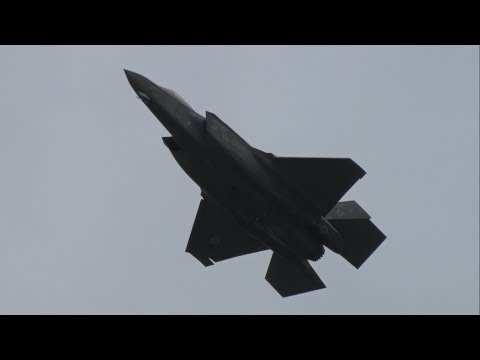 2019 New York International Air Show - F-35A Lightning II Demonstration