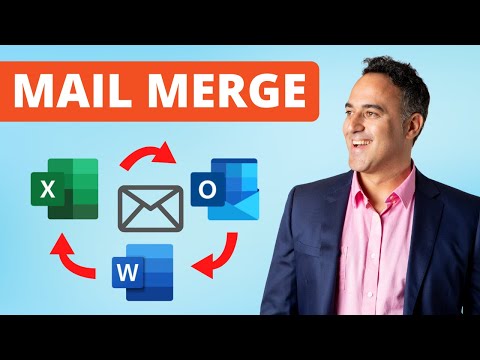 How to Mail Merge From Excel or Outlook to Microsoft Word - The FASTEST Way 💨
