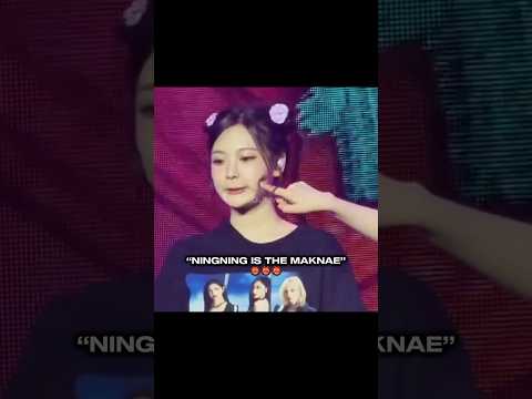 NINGNING Doing Whatever She Wants Cause SHE IS THE MAKNAE #aespa #ningning #aespaningning