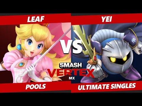 Smash Vertex Pools - SRG | Leaf (Peach, Daisy) Vs. SS OGE | Yei (Meta Knight) Smash Ultimate - SSBU