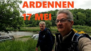 Belgische Ardennen bij de Semois, vanaf camping Maka een stukje GR16: dag 1/2