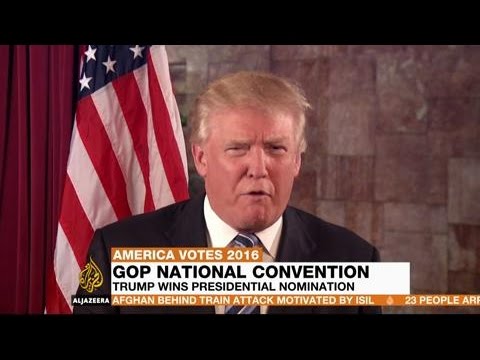 Republican convention: Donald Trump secures presidential nomination