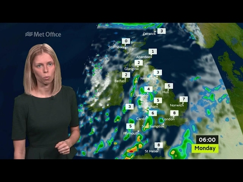 Sunday evening forecast 26/02/17