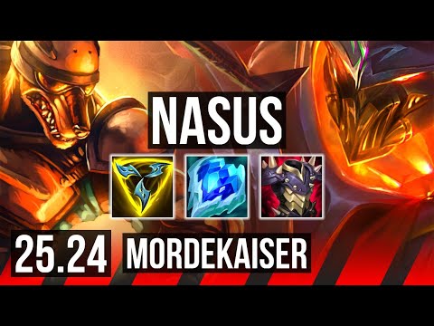 NASUS vs MORDEKAISER (TOP) | KR Master | 25.24