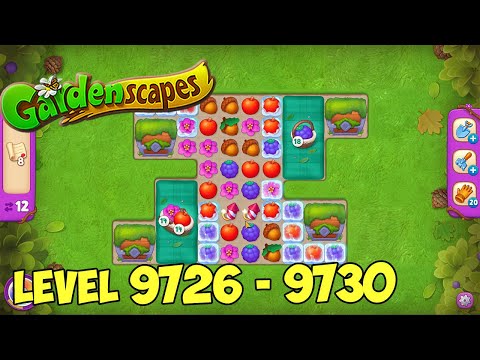 GardenScapes level 9726 9727 9728 9729 9730 🌱 Playrix HD