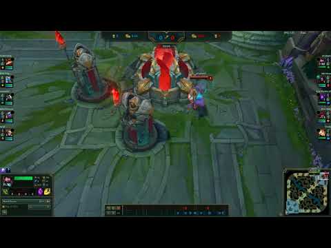 League of Legends - Game-breaking bug: Walking to lane at 0:05