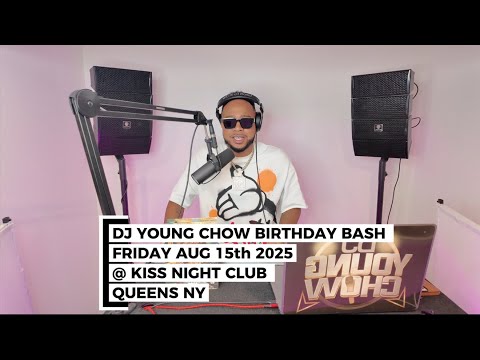DJ YOUNG CHOW BIRTHDAY BASH MIX 2025 "FASHION STATEMENT" AUGUST 15TH 2025 DANCEHALL, SOCA & HIP HOP